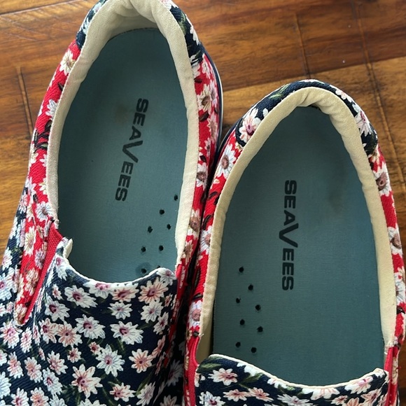 SEAVEES Womens Hawthorne DAISY Slip On Sneakers Shoes Casual floral   Sz 11 - Picture 15 of 16
